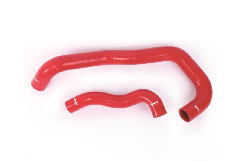 Mishimoto MMHOSE-F2D-05TRD Twin I-Beam Chassis Red Silicone Coolant Hose Kit | 2005-2007 Ford F250/F350 6.0L Powerstroke