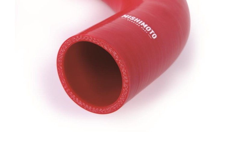 Mishimoto MMHOSE-F2D-05TRD Twin I-Beam Chassis Red Silicone Coolant Hose Kit | 2005-2007 Ford F250/F350 6.0L Powerstroke
