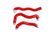 Mishimoto MMHOSE-F2D-08RD Red Silicone Coolant Hose Kit | 2008-2010 Ford F250/F350 6.4L Powerstroke