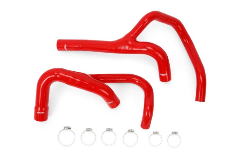 Mishimoto MMHOSE-RAM-13RD Red Silicone Hose Kit | 2013-2014 RAM Cummins 6.7L