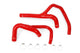 Mishimoto MMHOSE-RAM-13RD Red Silicone Hose Kit | 2013-2014 RAM Cummins 6.7L