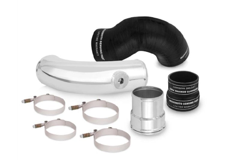 Mishimoto MMICP-F2D-17CBK Cold Side Intercooler Pipe | 2017-2024 Ford F250/F350 6.7L Powerstroke