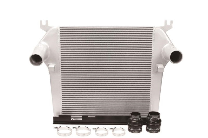 Mishimoto MMINT-RAM-10SL Silver Intercooler | 2010-2012 RAM 6.7 Cummins