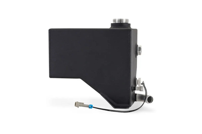 Mishimoto MMRT-DMAX-01MWBK Aluminum Degas Tank (Black) | 2001-2007 GM Silverado/Sierra 2500HD/3500HD 6.6L Duramax