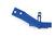 Mishimoto MMUS-F2D-08BL Blue Upper Support Bar | 2008-2010 Ford F250/F350 6.4L Powerstroke