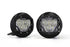 Morimoto BAF012 Universal 4Banger HXB Series LED Fog Lights Yellow, Wide