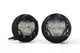 Morimoto BAF012 Universal 4Banger HXB Series LED Fog Lights Yellow, Wide