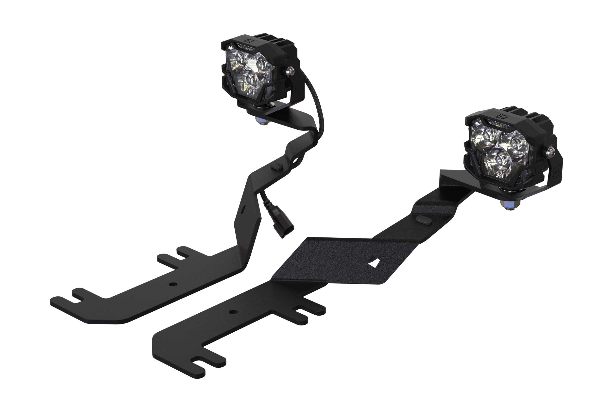 Morimoto BAF039 4Banger A-Pillar Brackets | 2017-2022 Ford F250/F350