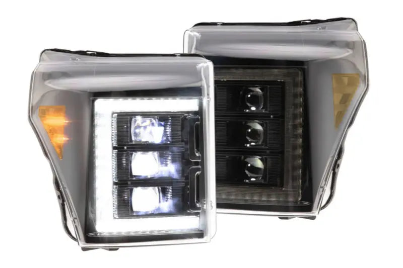 Morimoto LF505-ASM XB DRL LED Headlights - White | 2011-2016 Ford F250/F350