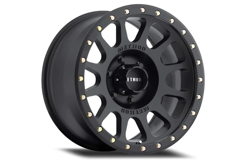 Method MR30589080512N 305 NV 18x9in Matte Black -12mm Offest Wheel | 1994-2024 Ram 2500/3500, 01-10 GM 2500/3500