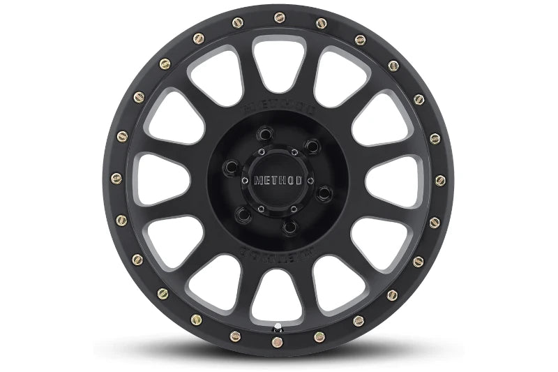 Method MR30578580500H 305-HD NV Series 17x8.5in Matte Black 0mm Offest Wheel | 1994-2024 Ram 2500/3500, 01-10 GM 2500/3500