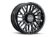 Method MR80129080512N 20x9 801 Raised Wheels (Gloss Black Milled) | 2001-2010 GM Silverado/Sierra 2500HD/3500HD