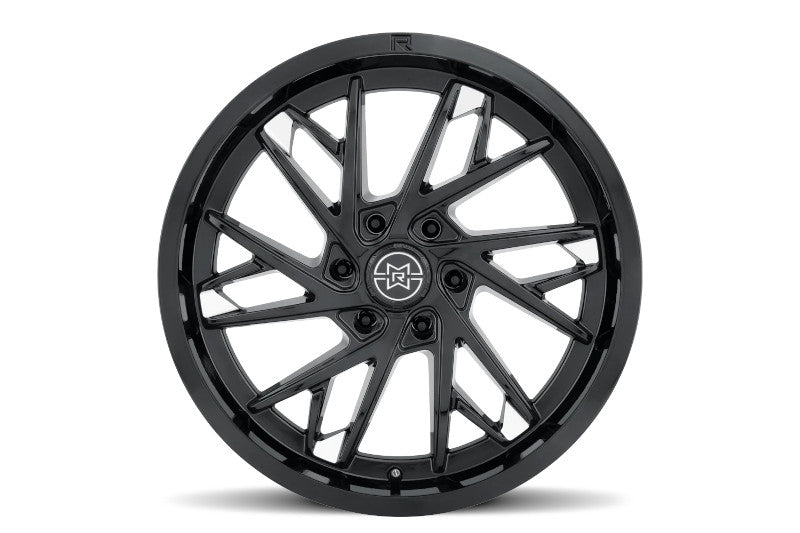 Method MR80121080518N 20x10 801 Raised Wheels (Gloss Black Milled) | 2001-2010 GM Silverado/Sierra 2500/3500, 94-12 Dodge RAM 2500/3500