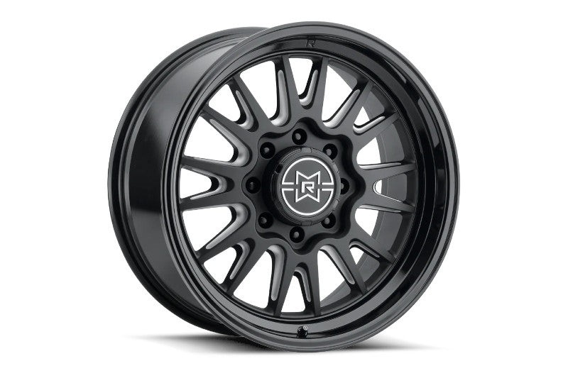 Method MR80129080500 22x12 802 Raised Wheels (Double Black Milled) | 1994-2011 Dodge RAM 2500/3500, 01-10 GM Silverado/Sierra 2500HD/3500HD