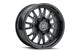 Method MR80129080500 22x12 802 Raised Wheels (Double Black Milled) | 1994-2011 Dodge RAM 2500/3500, 01-10 GM Silverado/Sierra 2500HD/3500HD