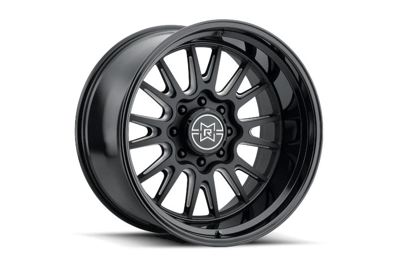Method MR80129080500 22x12 802 Raised Wheels (Double Black Milled) | 1994-2011 Dodge RAM 2500/3500, 01-10 GM Silverado/Sierra 2500HD/3500HD