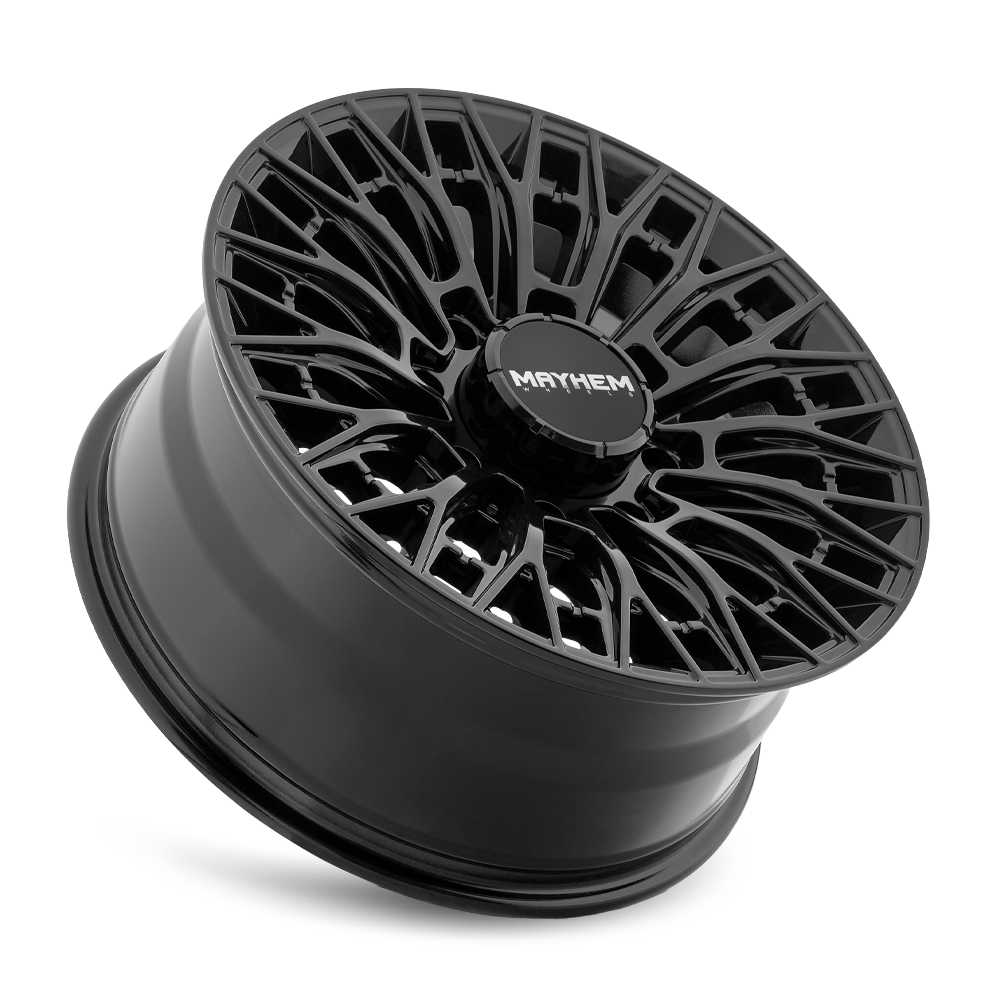 Mayhem Wheels 20x9" Cyclone Gloss Black - 0mm Offset Wheel | 2003-2026 Dodge RAM 2500/3500 SRW