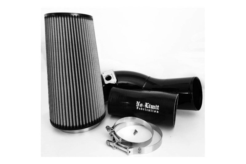 No Limit Fab 60CAIPPNM Polished Cold Air Intake with PG7 Filter & No MAF | 2004-2007 Ford F250/F350 6.0L Powerstroke