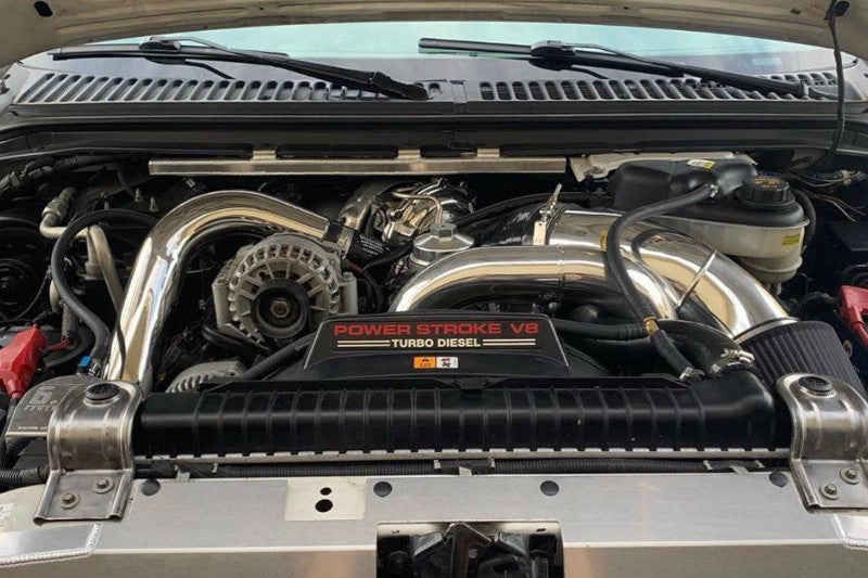 No Limit Fab 60CAIPPNM Polished Cold Air Intake with PG7 Filter & No MAF | 2004-2007 Ford F250/F350 6.0L Powerstroke