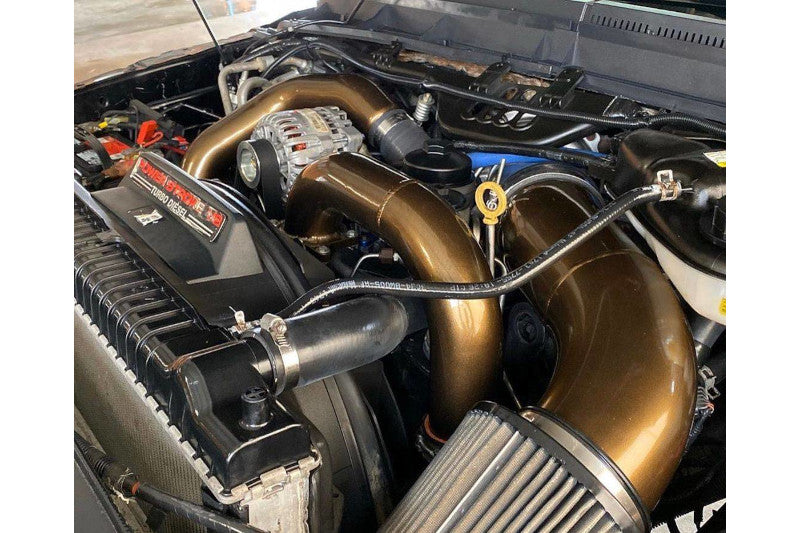 No Limit Fab 60CAIPPNM Polished Cold Air Intake with PG7 Filter & No MAF | 2004-2007 Ford F250/F350 6.0L Powerstroke