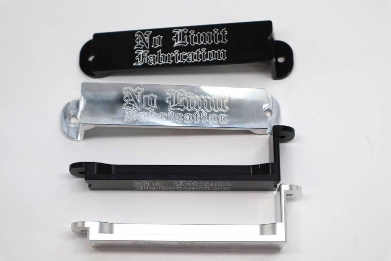 No Limit Fab 67BHP Polished Battery Hold Down Kit | 2011-2016 Ford F250/F350 6.7L Powerstroke