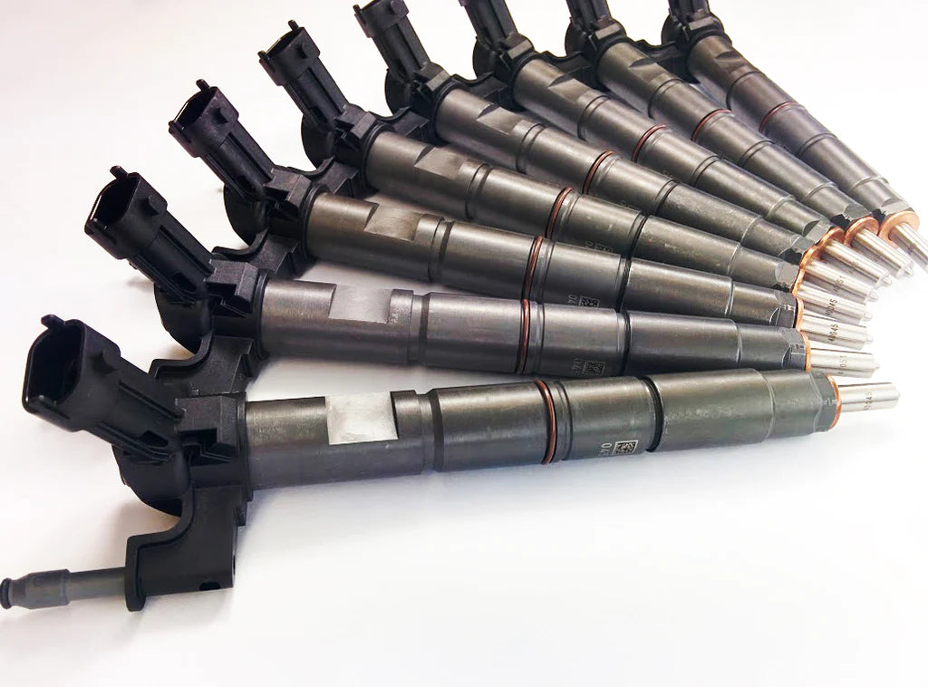 Dynomite Diesel NLML-SM Custom Super Mental Injector Set | 2011-2016 GM Silverado/Sierra 2500HD/3500HD 6.6L Duramax LML