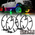 Oracle 4210-334 15 inch ColorShift Single Row LED Wheel Rings | Universal