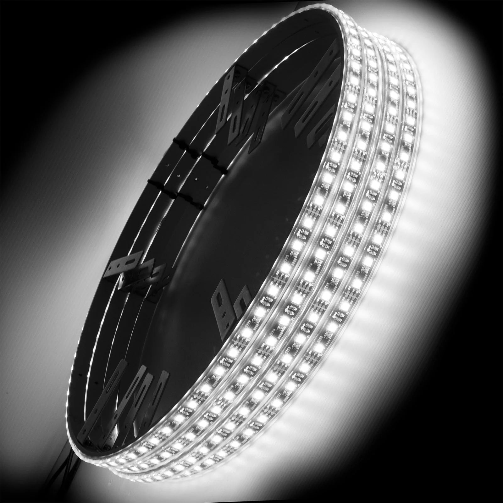 Oracle 4215-001 Single Row White LED Wheel Rings | Universal