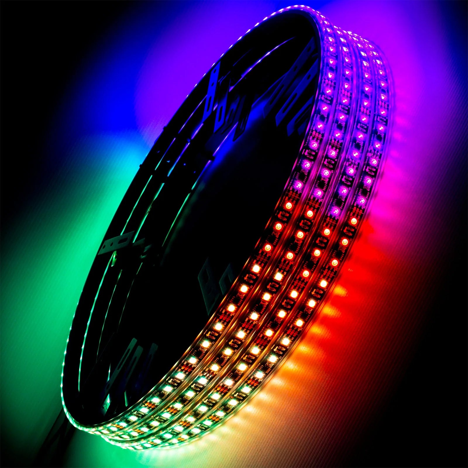 Oracle 4215-332 Dynamic ColorShift LED Wheel Rings | Universal