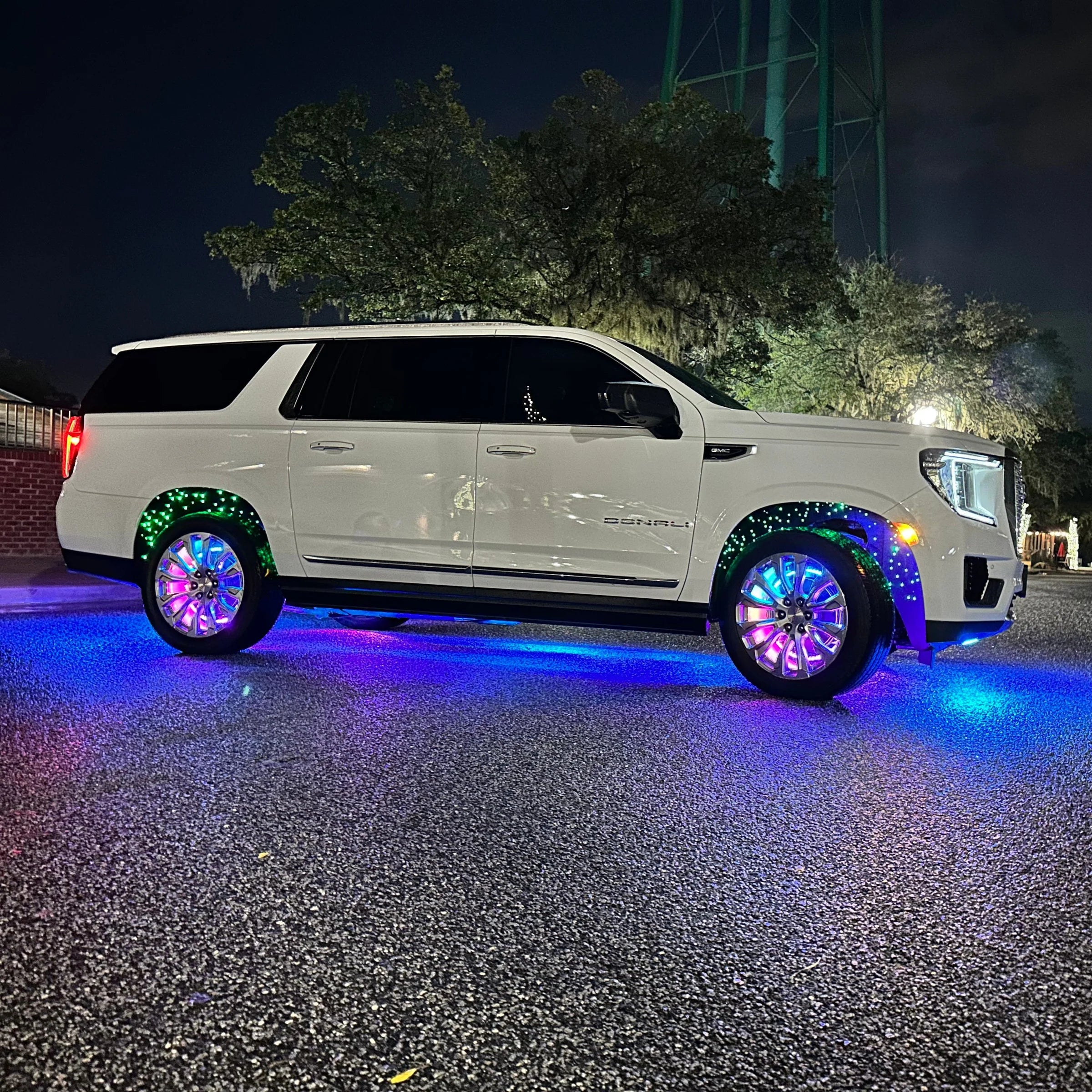 Oracle 4215-332 Dynamic ColorShift LED Wheel Rings | Universal