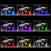 Oracle 4215-339 ColorShift RGB+W LED Wheel Rings | Universal