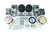 PacBrake HP10373-X Alpha XD 7500 Air Spring Suspension Kit | 2018-2025 GM Chevrolet Silverado 4500HD/5500HD/6500HD