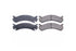 PowerStop 16-785 Z16 Evolution Clean Ride Ceramic Brake Pads - Rear | 1999-2010 GM Silverado/Sierra 1500/2500HD/3500HD