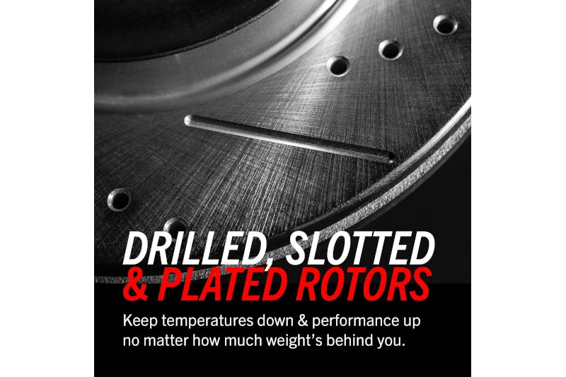 PowerStop AR82153XPR Evolution Drilled & Slotted Zinc Plated Rotors - Front | 2011-2024 GM Silverado/Sierra 2500HD/3500HD
