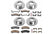 PowerStop K2073-36 Z36 Truck & Tow Front & Rear Brake Kit | 2001-2010 GM Silverado/Sierra 2500HD/3500HD