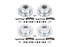 PowerStop K6992-36 Z36 Truck & Tow Brake Front & Rear Kit | 2015-2019 GM Silverado/Sierra 2500HD/3500HD