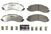 PowerStop Z36-2223 Z36 Truck & Tow Front Carbon-Fiber Ceramic Brake Pads | 2019-2024 RAM 2500/3500