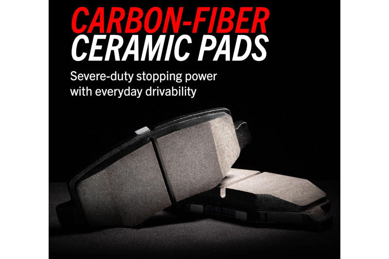 PowerStop Z36-2490 Z36 Truck & Tow Carbon-Fiber Ceramic Front Brake Pads | 2023-2024 Ford F250/F350