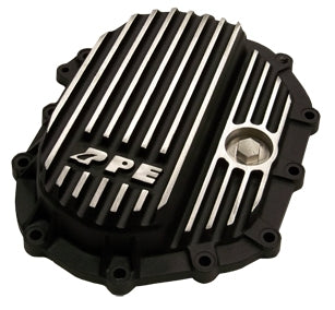 PPE 138041010 Heavy Duty Cast Aluminum Front Differential Cover with Brushed Finish | 2011-2025 GM Silverado/Sierra 2500HD/3500HD