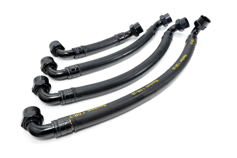 PPE 114051300 Dry Sump Oil Line Kit | 2001-2016 GM Silverado/Sierra 2500HD/3500HD 6.6L Duramax