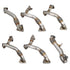 PPE 116119100 Passenger Side Up-Pipe for Exhaust Manifolds CA Version | 2002-2004 GM Silverado/Sierra 2500HD/3500HD 6.6L Duramax