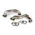 PPE 116120405 High Flow Up-Pipes | 2004.5-2005 GM Silverado/Sierra 2500HD/3500HD 6.6L Duramax LLY