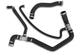 PPE 119020100 Upper & Lower Black Coolant Hose Kit | 2001-2005 GM Silverado/Sierra 2500HD/3500HD 6.6L Duramax