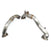 PPE 316119508 OEM Replacement Up-Pipes Set | 2008-2010 Ford F250/F350 6.4L Powerstroke