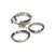 PPE 517335003 3.5 inch Aluminum V-Band 3-Piece Set | Universal