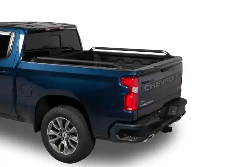 Putco 88858 Black Locker Side Rails | 2020-2023 GM Silverado/Sierra 2500HD/3500HD 6.9ft Bed