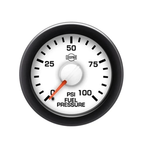 Isspro R14044 EV2 2-1/16 inch 0-100PSI Fuel Pressure Gauge Kit | Universal
