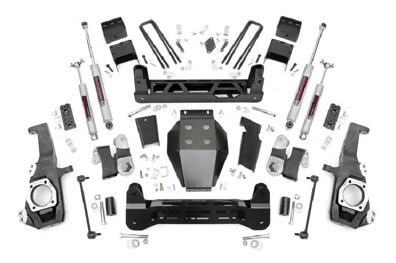 Rough Country 10230A 5 inch NTD Lift Kit | 2020-2024 GM Silverado/Sierra 2500HD/3500HD