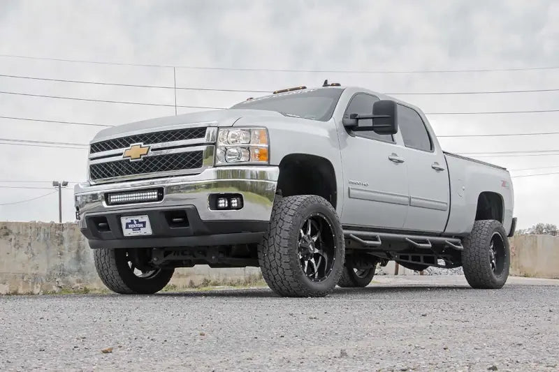 Rough Country 11001 Traction Bar Kit for 0-7.5 inch Lift | 2011-2018 GM Silverado/Sierra 2500HD/3500HD 6.6L Duramax