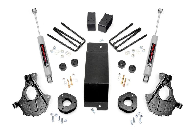 Rough Country 12130 3.5 inch Suspension Lift/Knuckle Kit | 2014-2018 GM Silverado/Sierra 1500